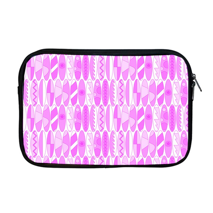 Bright Pink Colored Waikiki Surfboards  Apple MacBook Pro 17  Zipper Case