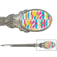 Mini Rainbow Colored Waikiki Surfboards  Letter Opener