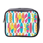 Mini Rainbow Colored Waikiki Surfboards  Mini Toiletries Bag (Two Sides) Front