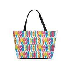 Rainbow Colored Waikiki Surfboards  Classic Shoulder Handbag by PodArtist