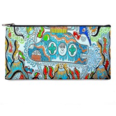 Supersonic Cosmic Submarine Pencil Cases by chellerayartisans