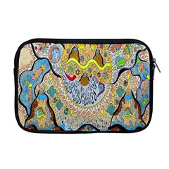 Supersonic Sun Apple Macbook Pro 17  Zipper Case by chellerayartisans