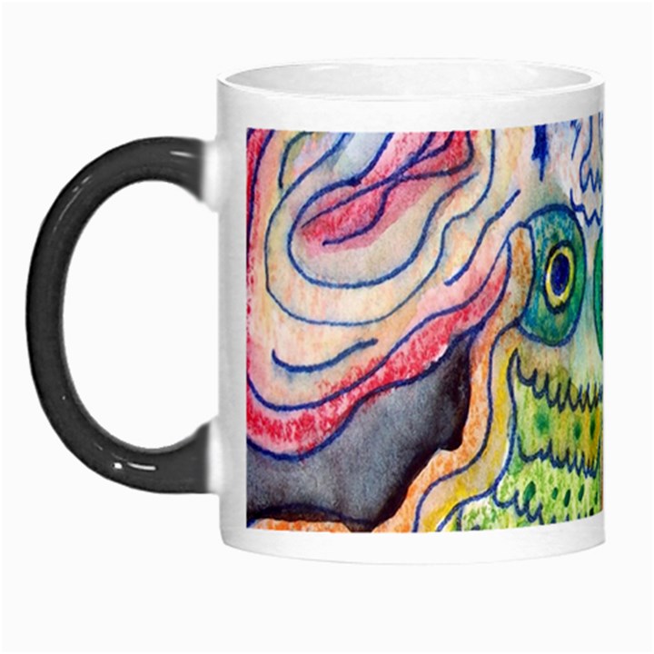 Watercolor Mermaid Morph Mugs