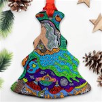 Pyramid Angel Christmas Tree Ornament (Two Sides) Front