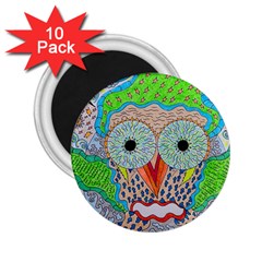 Cosmic Owl 2.25  Magnets (10 pack) 