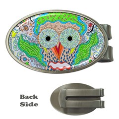 Cosmic Owl Money Clips (Oval) 