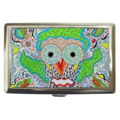 Cosmic Owl Cigarette Money Case