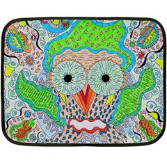 Cosmic Owl Fleece Blanket (Mini)