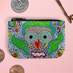 Cosmic Owl Mini Coin Purse