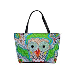 Cosmic Owl Classic Shoulder Handbag by chellerayartisans