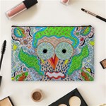 Cosmic Owl Cosmetic Bag (Large) Back