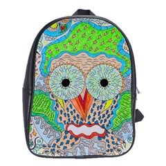 Cosmic Owl School Bag (Large)