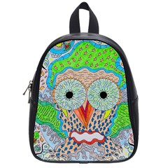 Cosmic Owl School Bag (Small)