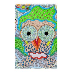 Cosmic Owl Shower Curtain 48  x 72  (Small) 