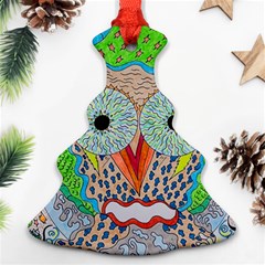 Cosmic Owl Ornament (Christmas Tree) 