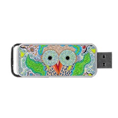 Cosmic Owl Portable USB Flash (One Side)