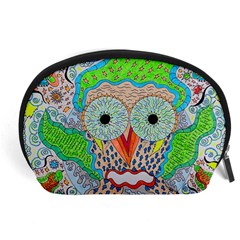 Cosmic Owl Accessory Pouch (Large)