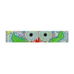 Cosmic Owl Flano Scarf (Mini)