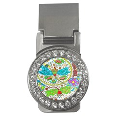 Cosmic Dragonflies Money Clips (cz)  by chellerayartisans