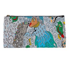 Music Angel Pencil Cases by chellerayartisans