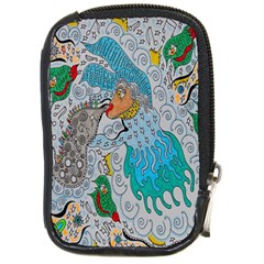 Music Angel Compact Camera Leather Case by chellerayartisans