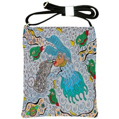 Music Angel Shoulder Sling Bag by chellerayartisans