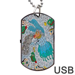 Music Angel Dog Tag Usb Flash (one Side) by chellerayartisans