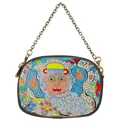 Cosmic Moon Angel Chain Purse (two Sides) by chellerayartisans