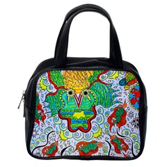 Cosmic Coocoobird Classic Handbag (One Side)