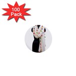 Indiahandycrfats women Fashion White Dupatta with Multicolour Pompom all four sides for Girls/women 1  Mini Buttons (100 pack)  Front