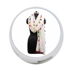 Indiahandycrfats women Fashion White Dupatta with Multicolour Pompom all four sides for Girls/women 4-Port USB Hub (One Side) Front