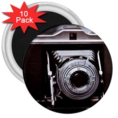 Vintage Camera 3  Magnets (10 Pack)  by snowwhitegirl