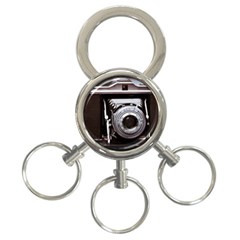 Vintage Camera 3-ring Key Chains by snowwhitegirl