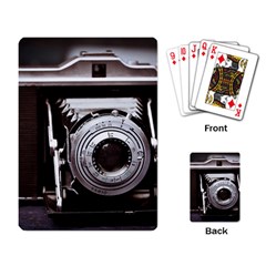 Vintage Camera Playing Cards Single Design by snowwhitegirl