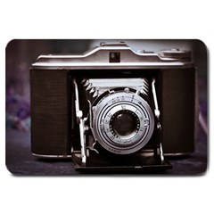 Vintage Camera Large Doormat  by snowwhitegirl