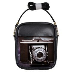 Vintage Camera Girls Sling Bag by snowwhitegirl