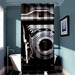 Vintage Camera Shower Curtain 36  X 72  (stall)  by snowwhitegirl