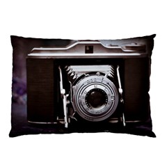 Vintage Camera Pillow Case (two Sides) by snowwhitegirl