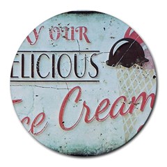 Delicious Ice Cream Round Mousepads