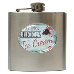 Delicious Ice Cream Hip Flask (6 oz)