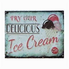 Delicious Ice Cream Small Glasses Cloth (2-Side)