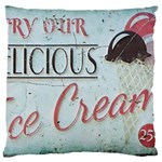 Delicious Ice Cream Large Cushion Case (One Side) Front