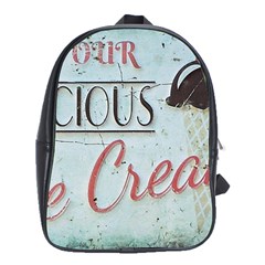 Delicious Ice Cream School Bag (XL)