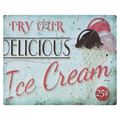 Delicious Ice Cream Double Sided Flano Blanket (Medium) 