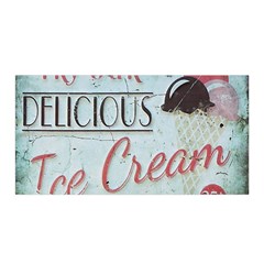 Delicious Ice Cream Satin Wrap