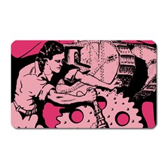 Working Woman Magnet (rectangular) by snowwhitegirl