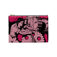 Working Woman Cosmetic Bag (medium) by snowwhitegirl