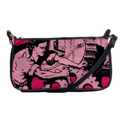 Working Woman Shoulder Clutch Bag by snowwhitegirl