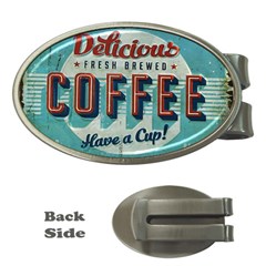 Delicious Coffee Money Clips (oval)  by snowwhitegirl