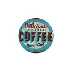 Delicious Coffee Golf Ball Marker by snowwhitegirl